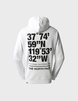 Sudadera The North Face M Coordinates Hoodie White