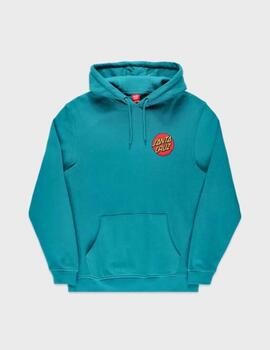 Sudadera Santa Cruz Classic Dot Hood Verdigris