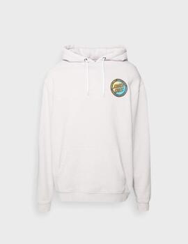 Sudadera Santa Cruz Loud Ringed Dot Hood GreyAcidWash