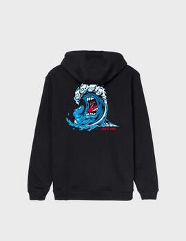 Sudadera Santa Cruz Screaming Wave Black