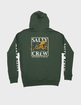 Sudadera Salty Crew Ink Slinger Fleece Army