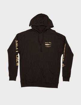 Sudadera Salty Crew Bruce Hood Fleece Blk