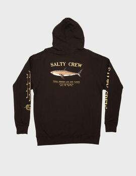 Sudadera Salty Crew Bruce Hood Fleece Blk