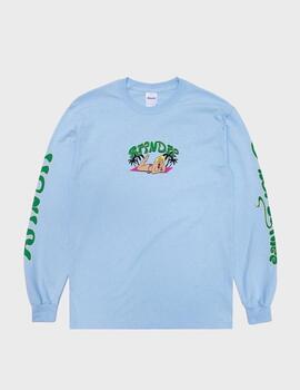 Camiseta Ripndip L/S Nerm Rider Azul