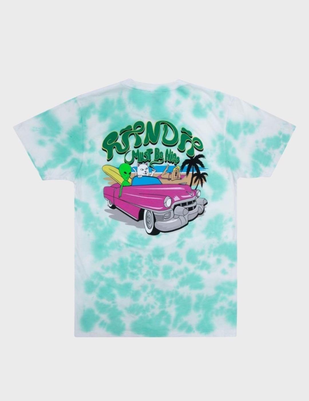 Camiseta Ripndip Nerm Rider Mint Cloud Wash