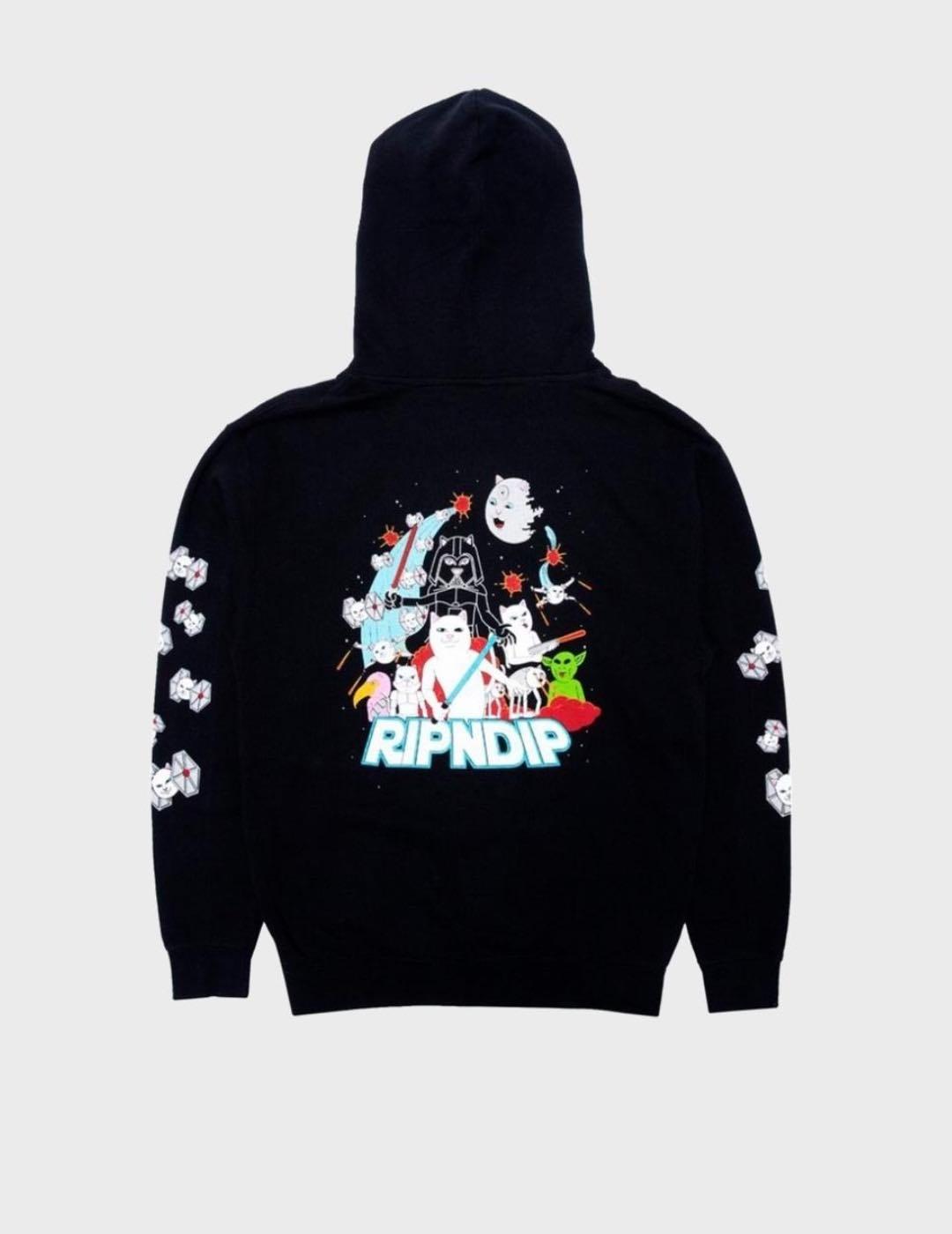 Sudadera Ripndip Far Far Away Negro