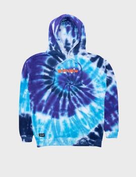 Sudadera Ripndip Stellar Purple/Blue Spiral Dye