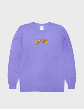 Camiseta Ripndip L/S Hellavanight Lilac