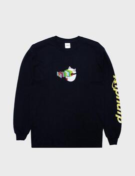 Camiseta Ripndip L/S Virtual Nermality Black