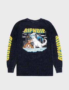 Camiseta Ripndip L/S Nermzilla Black