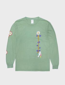 Camiseta Ripndip L/S Plant Based Verde