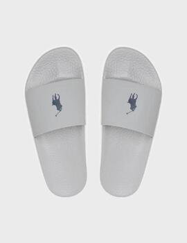 Chanclas Polo Ralph Lauren Slide-SN-SLI Gry