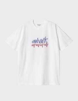 Camiseta Carhartt WIP S/S Stereo White