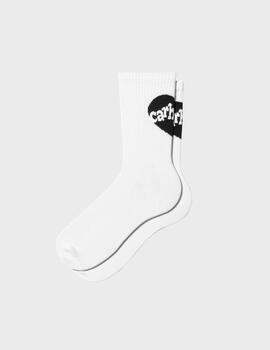 Calcetines Carhartt WIP Amour WhiteBlack