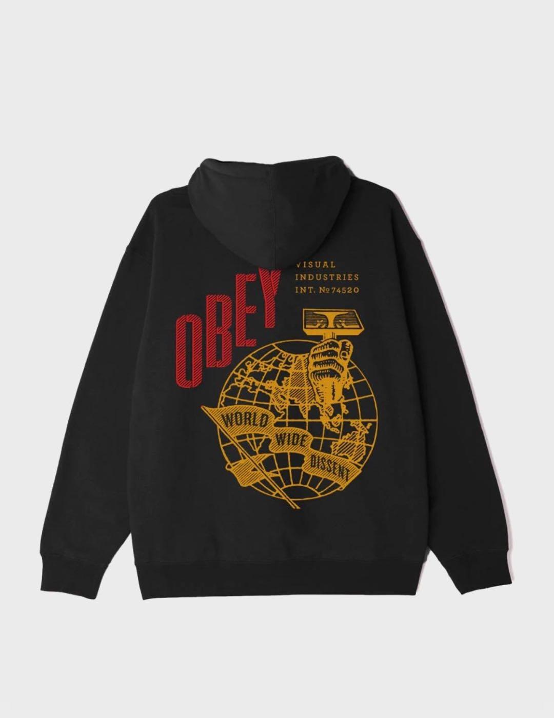 Sudadera Obey Hammer Black