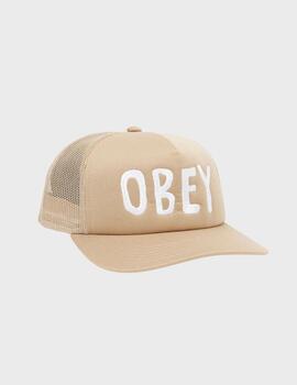 Gorra Obey Origins Trucker IrishCream