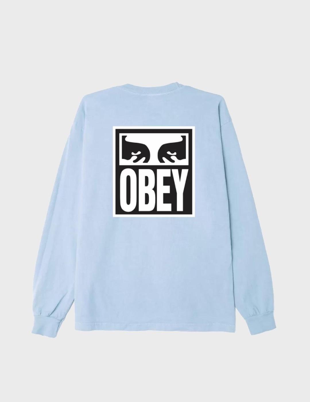 Sudadera Obey Eyes Icon 2 Crew SkyBlue