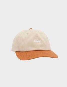 Gorra Obey Benny 6 Panel LightKhakiMulti