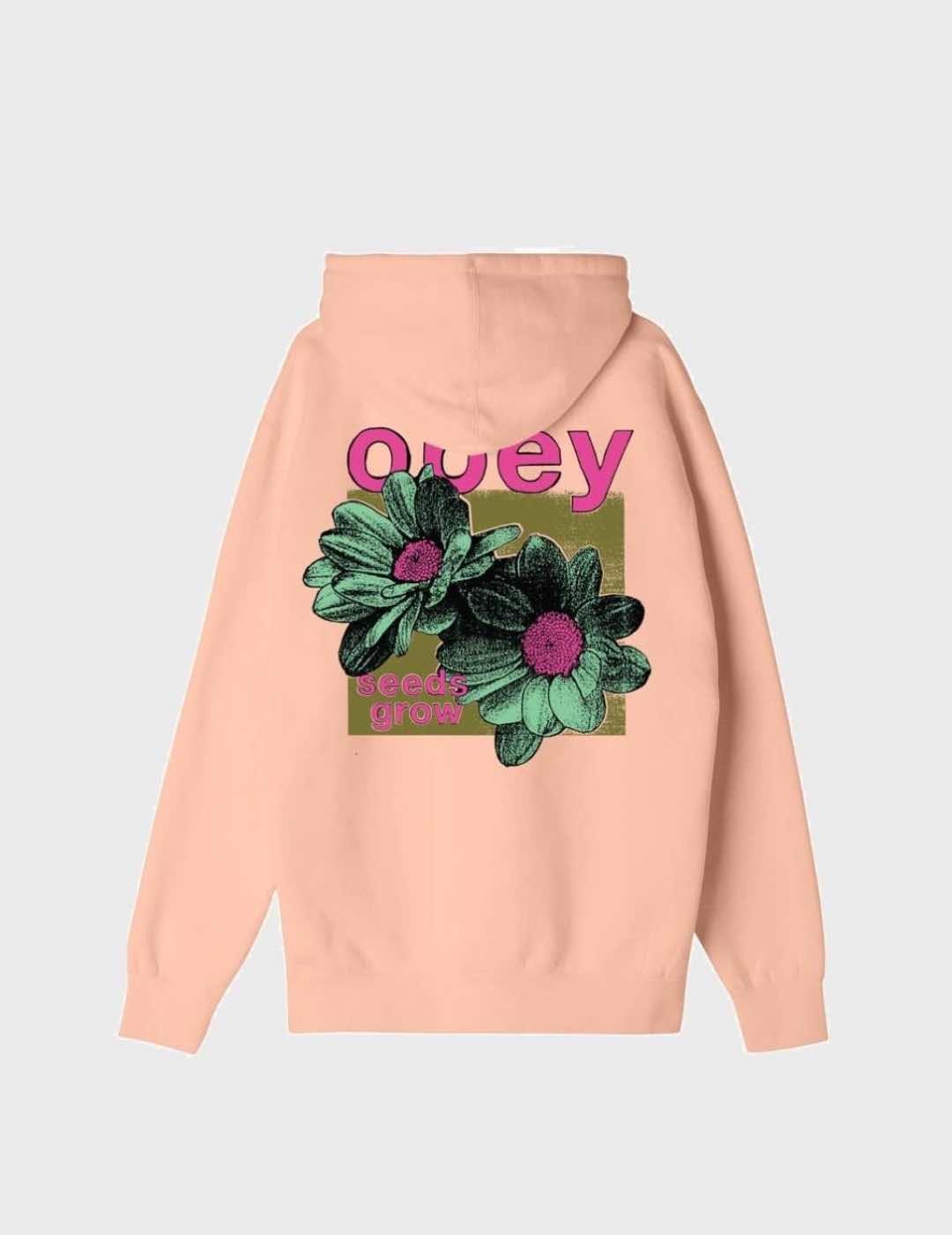 Sudadera Obey Seeds Grow PeachParfait