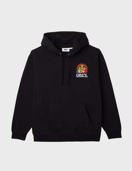 Sudadera Obey Our Labor Hood Black