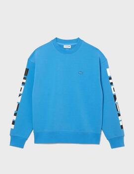 Sudadera Lacoste SH0086 00 Blue4XA