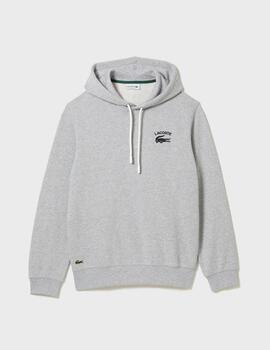 Sudadera Lacoste SH9660 00 GrisCca