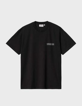 Camiseta Carhartt WIP S/S Stamp Black/white