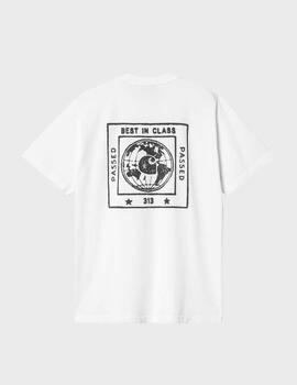 Camiseta Carhartt WIP S/S Stamp White/Black