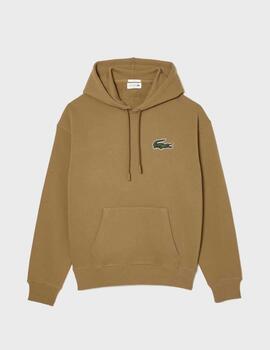 Sudadera Lacoste Hoodie SH6404 00 MarrónCookie