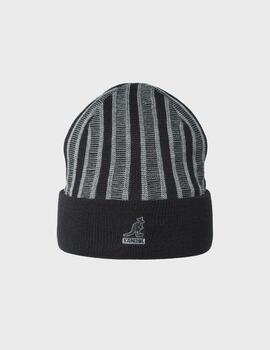 Gorro Kangol Rib Stripe Rev Black