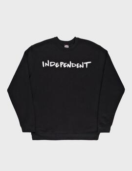 Sudadera Independent Essence Crew Black