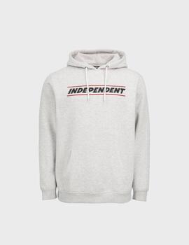 Sudadera Independent Btg Shear Hood HeatherGrey