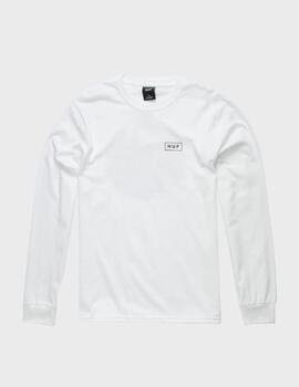 Camiseta HUF Lightning Rose L/S White