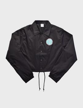 Chaqueta HUF Hi-Fi Crop Coaches Black