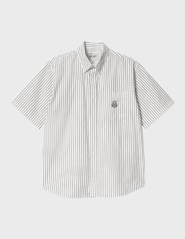 Camisa Carhartt WIP S/S Linus BlackWhite