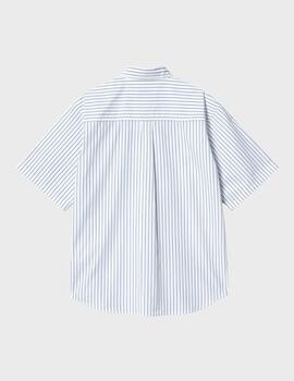 Camisa Carhartt WIP S/S Linus BleachWhite