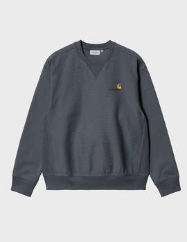 Sudadera Carhartt WIP American Script Sweat Zeus