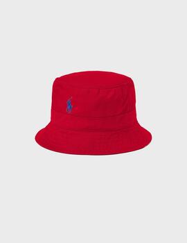 Bucket Polo Ralph Lauren Loft Red