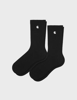 Calcetines Carhartt WIP Madison Pack 2 BlackWhite