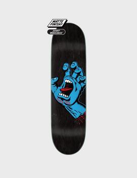 Tabla Skate Santa Cruz Screaming Hand Med Black 8.6'