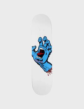 Tabla Skate Santa Cruz Screaming Hand 8.25' White