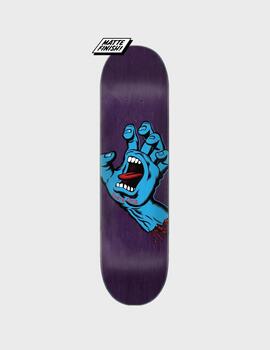 Tabla Skate Santa Cruz ScreamingHand Purple 8.375'