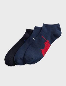 Calcetines Polo Ralph Lauren 3 pares con BigPony B