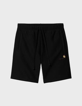 Pantalón Carhartt WIP American Script Sweat Short Black