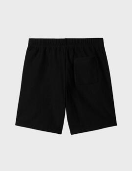 Pantalón Carhartt WIP American Script Sweat Short Black