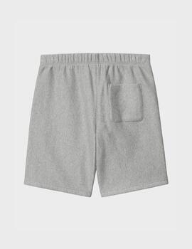 Pántalón Carhartt WIP American Script Sweat Short GreyHeathr