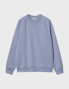 Sudadera Carhartt WIP Chase Sweat Blue