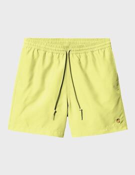 Bañador Carhartt WIP Chase Swim Trunks Lime