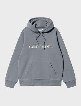 Sudadera Carhartt WIP Hooded Sweat DoveGrey/Wax