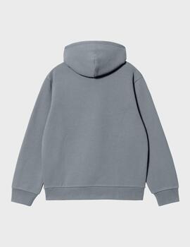 Sudadera Carhartt WIP Hooded Sweat DoveGrey/Wax